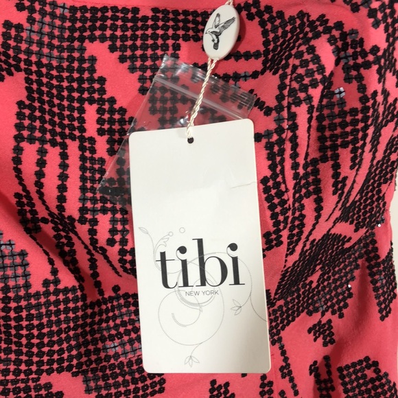 🆕Tibi>Silk sequin sleeveless dress NWT - Picture 5 of 9